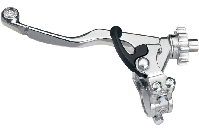 Clutch Lever with mount + hot start silver Moose Racing YZ / YZF
