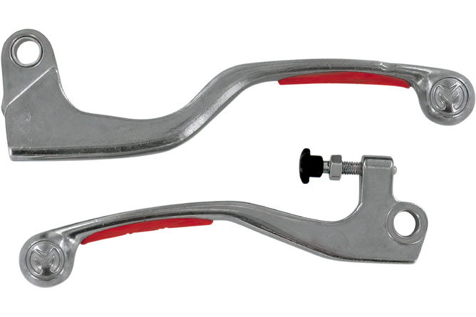 Lever Set Moose Racing Competition CR / CRF red