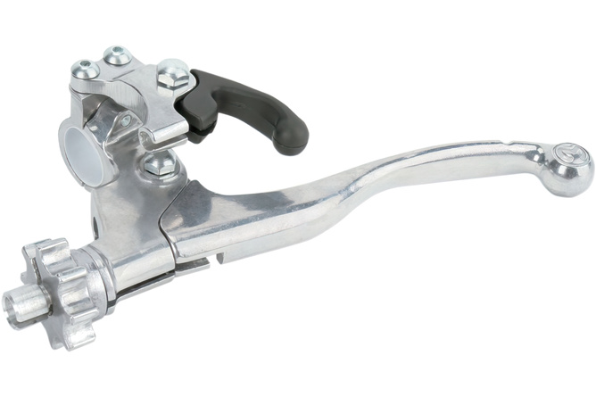 Clutch Lever with mount + hot start silver Moose Racing WRF 250 / 450