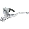 Clutch Lever with mount + hot start silver Moose Racing WRF 250 / 450