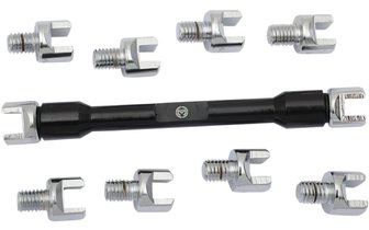 Spoke Wrench with 10 bits