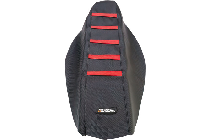 Seat Cover ribbed Moose Racing CRF 250 / 450 black / red 2013-2016