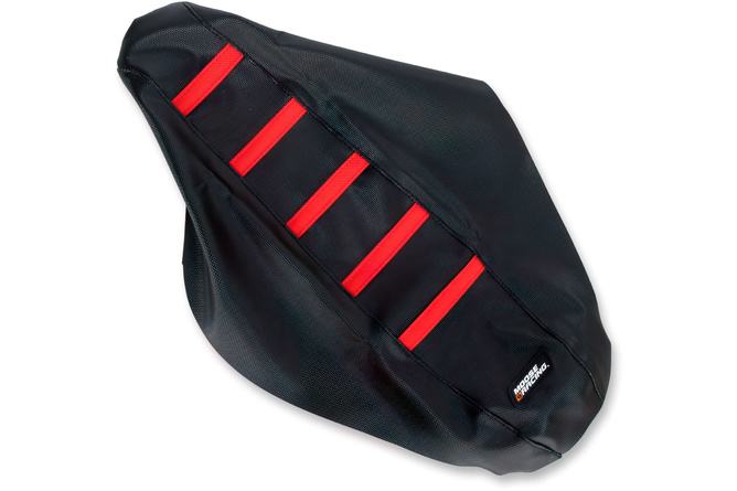 Seat Cover ribbed Moose Racing CRF 250 / 450 black / red 2017-2020