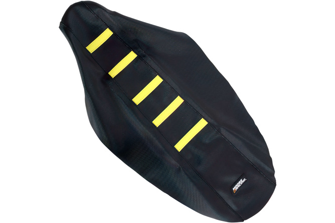Seat Cover ribbed Moose Racing RM-Z 250 black / yellow
