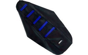 Seat Cover ribbed Moose Racing YZ 85 black / blue