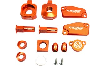 Kit estetico Bling CNC Moose Racing KTM SX 65 arancione dopo 2016