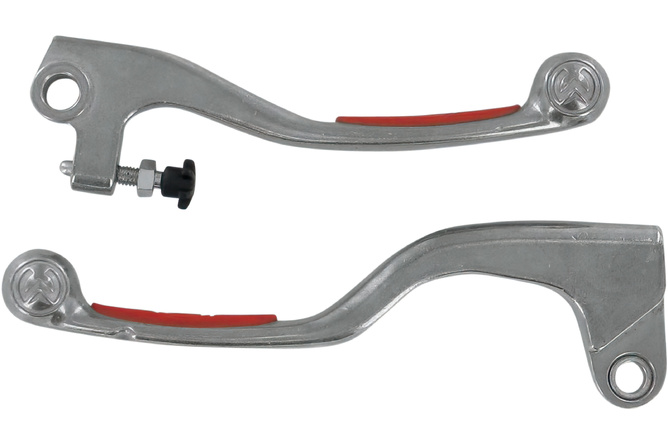 Lever Set Moose Racing CR 125 / 250 Competition red