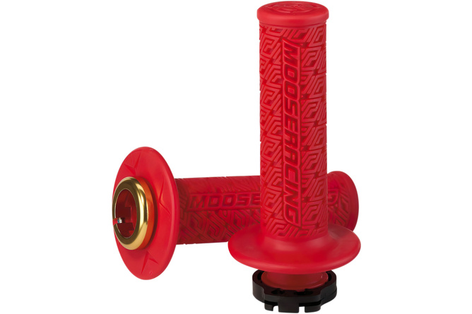 Grips Lock-On Moose red / gold