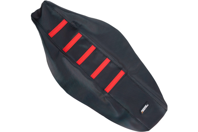 Seat Cover ribbed Moose Racing CRF 250 / 450 black / red 2009-2012