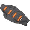 Sitzbankbezug gerippt Moose Racing SX 50 schwarz / orange