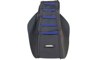 Sitzbankbezug gerippt Moose Racing YZF 250 / 450 schwarz / blau