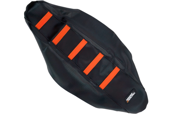 Seat Cover Ribbed Moose Racing KTM SX 85 black / orange