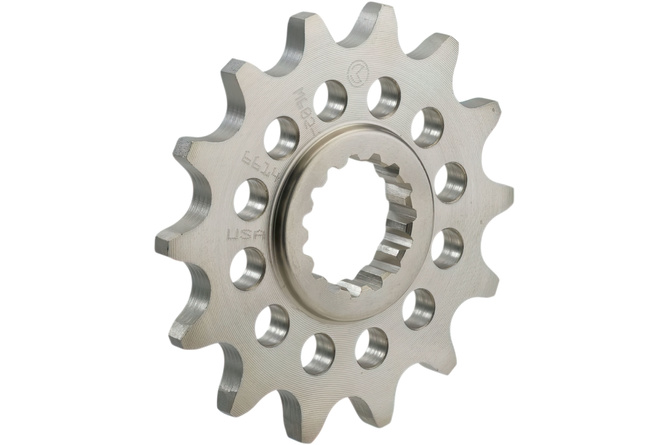 Pignon de sortie de boite 420 Moose Racing CRF 110 acier 13 dents