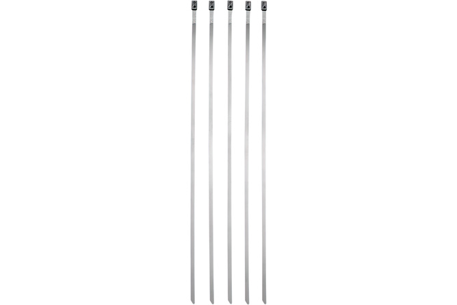 Cable Ties x5 20cm stainless steel