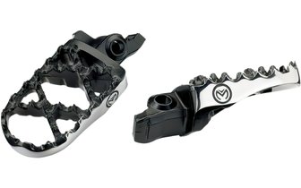 Footrests / Footpegs Moose Racing Hybrid offset (13 mm) DR-Z 400 / RM 125