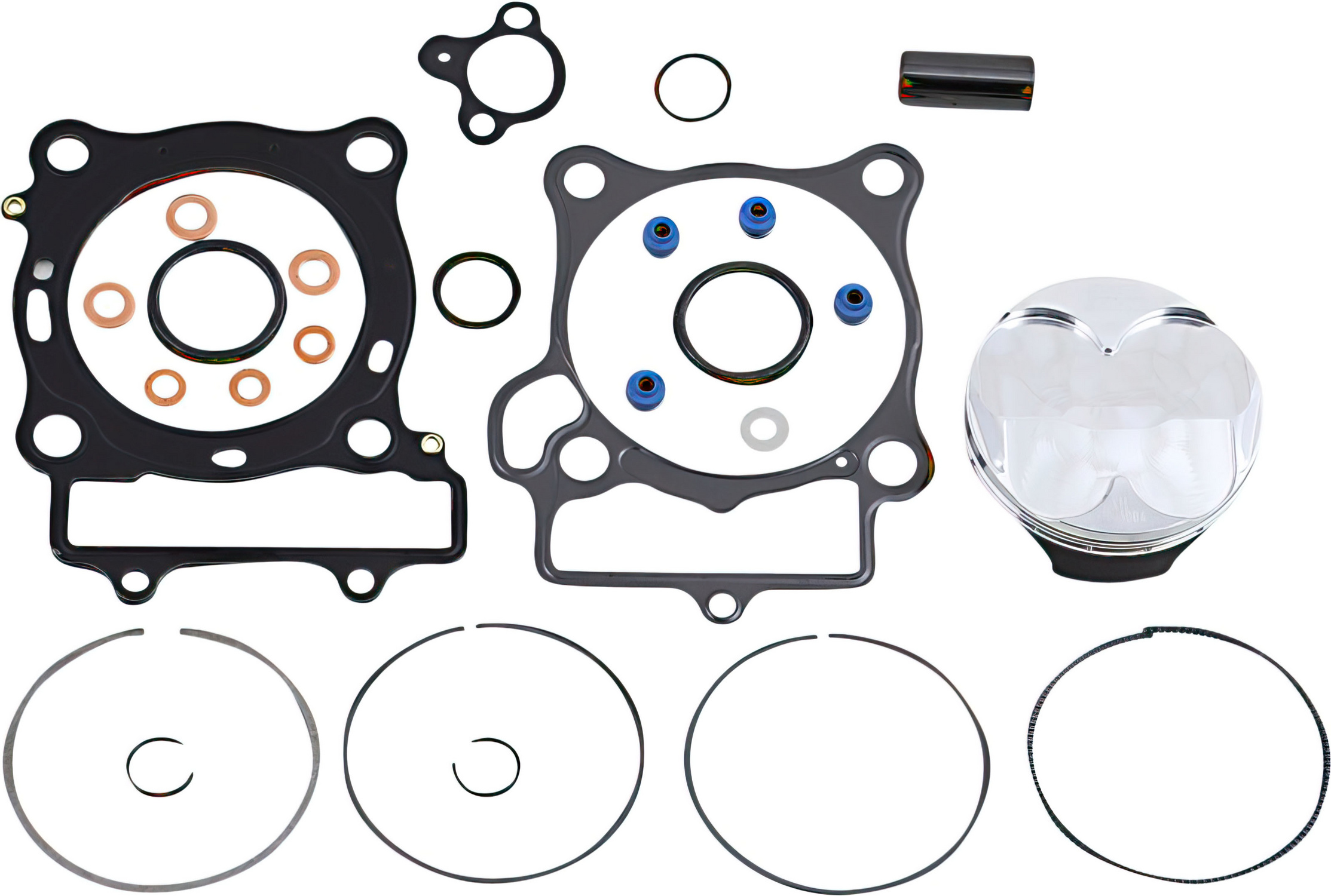 Piston Kit high compression HC w. gaskets MAXISCOOT