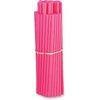 Pack de 80 couvres rayons polyurethane rose