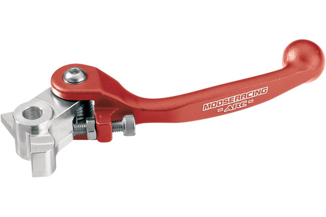 Brake Lever Moose Racing Kawasaki / Yamaha ARC FLEX red