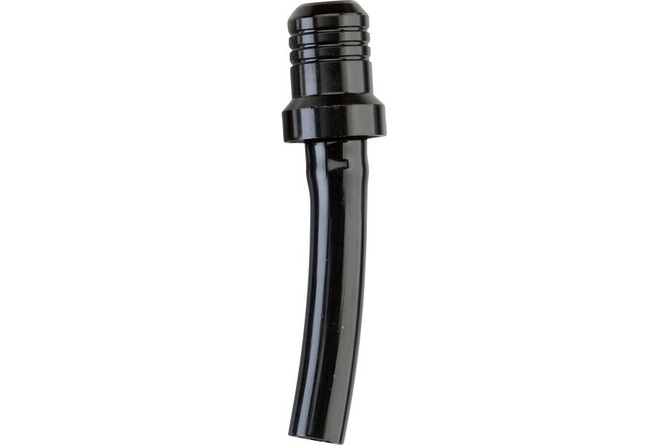 Vent Hose / Breather with one-way valve black