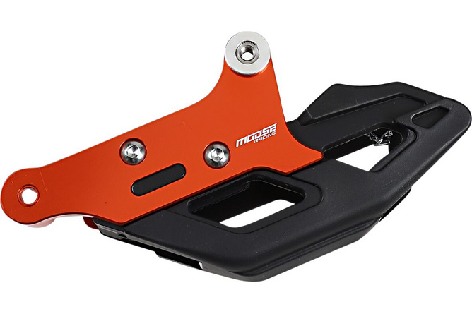 Kettenführung komplett Moose Racing KTM Aluminium / Polyurethane orange