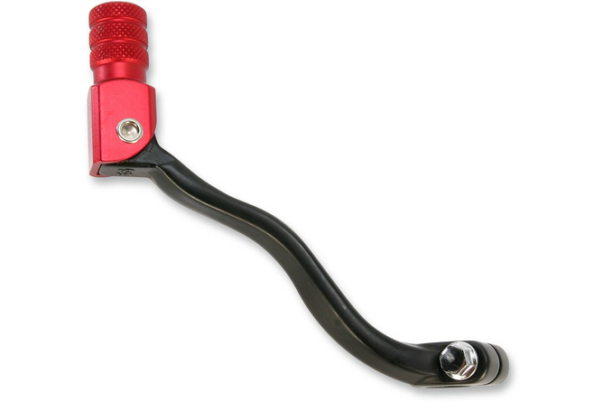 Gear Shift Pedal / Lever aluminium forged Moose Racing CRF 250 red 2004-2009