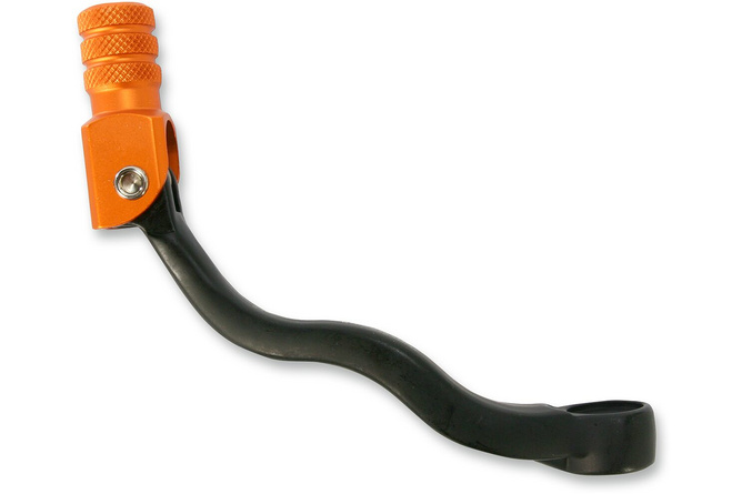 Gear Shift Pedal / Lever aluminium forged Moose Racing EXC 125 / 200 orange