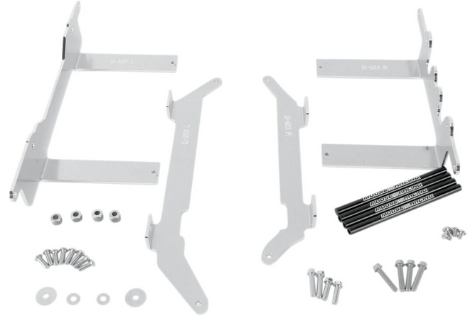 Radiator Braces / Guards aluminium KXF450