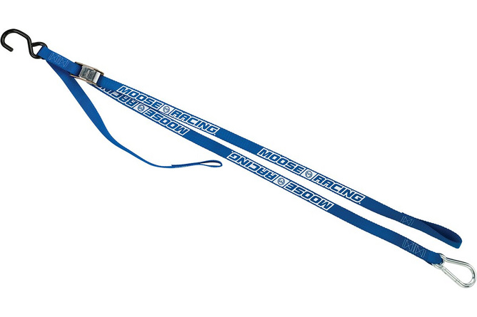 Carabiner Tension Straps extra strong 213cm blue