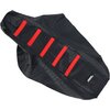 Seat Cover ribbed Moose Racing CR 80 / 85 black / red