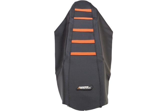 Seat Cover Ribbed Moose Racing KTM EXC / SX black / orange
