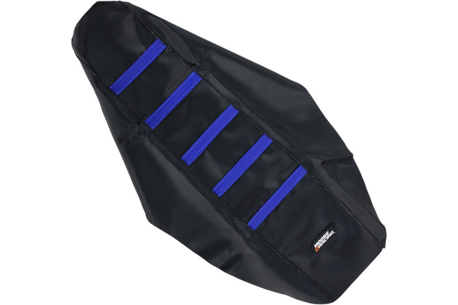 Seat Cover ribbed Moose Racing YZF 250 / 450 black / blue 2006-2009