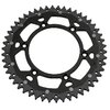 Rear Sprocket aluminium / steel 520 Moose Racing Beta RR 50 teeth black