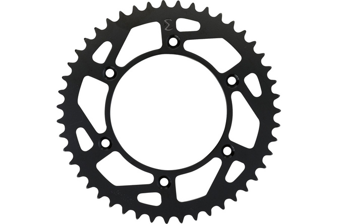 Couronne acier 520 Moose Racing Beta / Husqvarna 47 dents noire