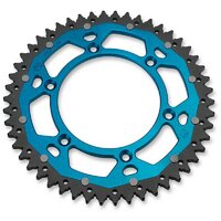 Rear Sprocket alu / steel 520 Moose Racing Beta / Husqvarna 48T blue ...