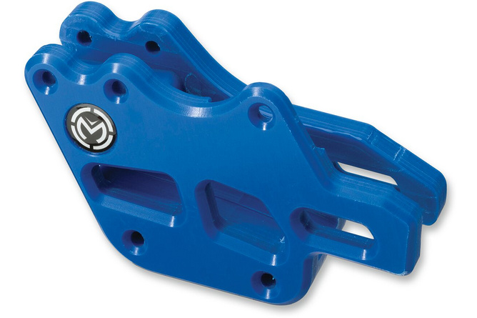 Guide chaine complet Moose Racing Pro Yamaha Polyethylen bleu