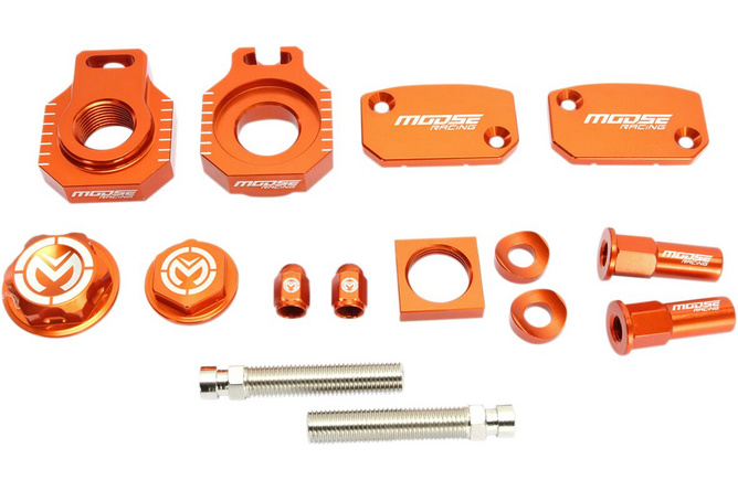 Bling pack CNC Moose Racing KTM SX / EXC 250 orange