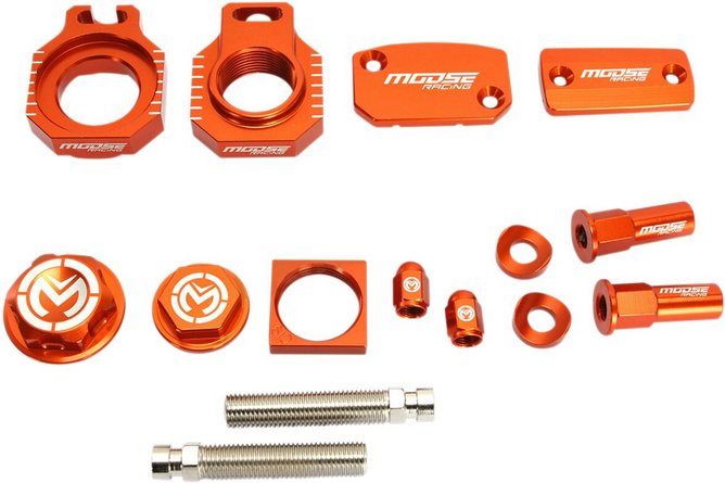 Custom Kit / Bling Kit CNC Moose Racing KTM SX 125 / 150 orange