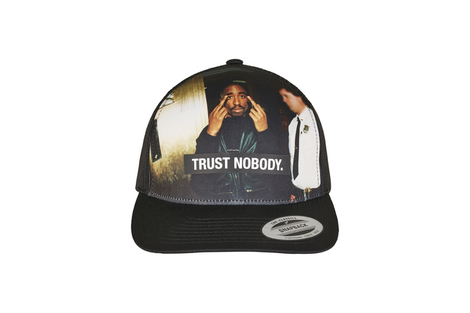 Trucker Cap Tupac Trust Nobody Retro black