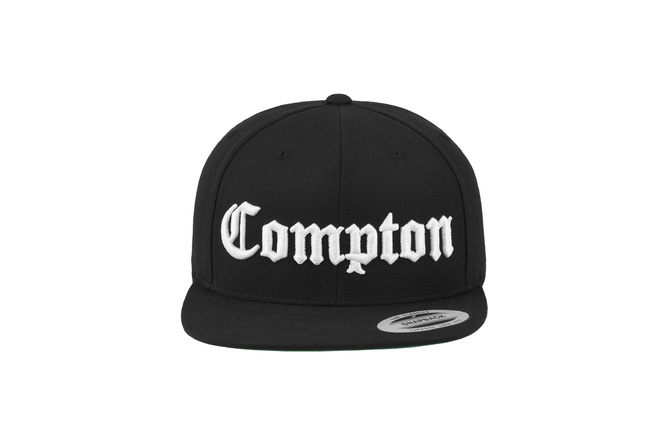 Snapback Cap Compton schwarz