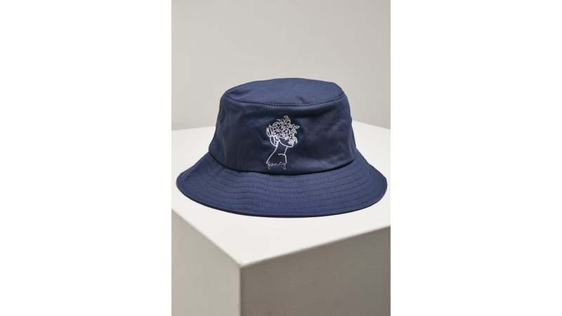 Bucket Hat One Liner navy | MAXISCOOT