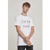 T-shirt FU Sign Language bianco