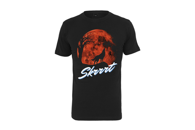 T-Shirt Skrrt Howling black