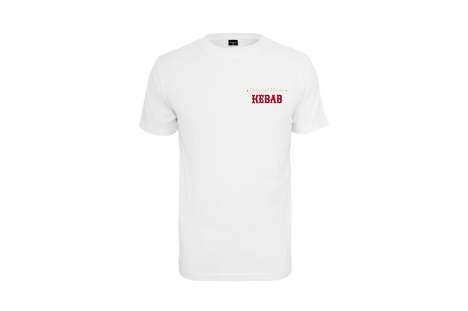 T-Shirt Create Your Kebab weiß