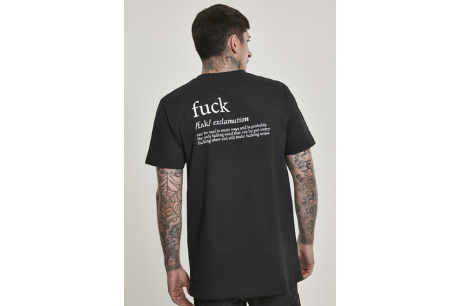 T-shirt FCK nero