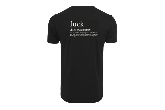 T-shirt FCK nero