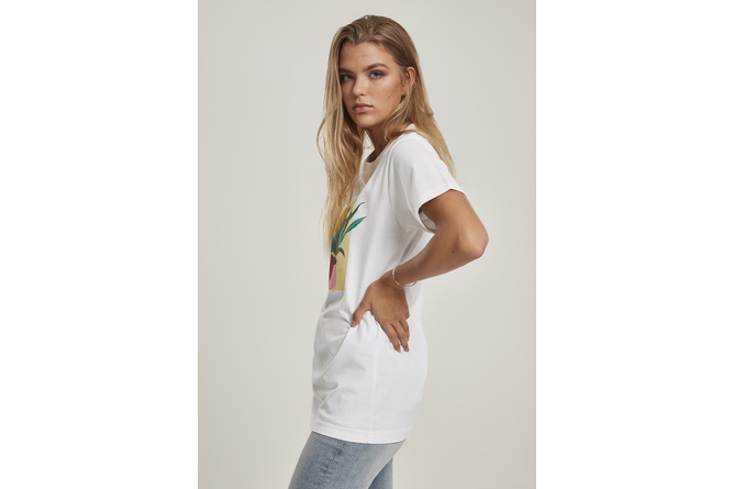 T-shirt Planet Art donna bianco