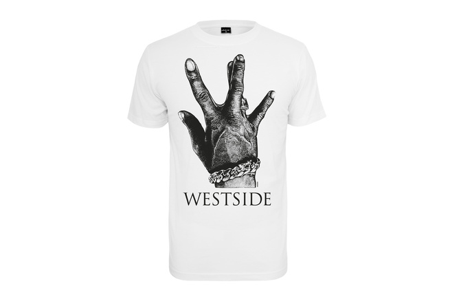 T-Shirt Westside Connection 2.0 weiß