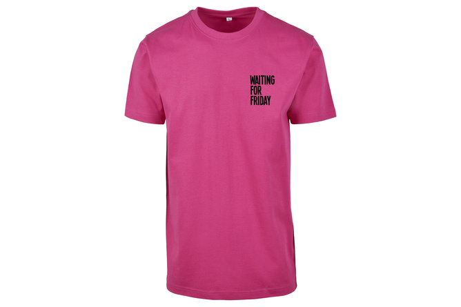 T-Shirt Waiting For Friday Ladies pink