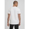 T-shirt Pay Me Outline blanc