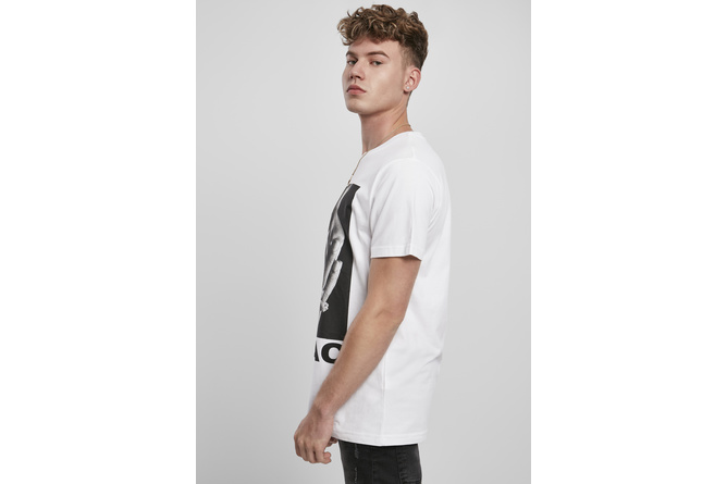 T-shirt Tupac Profile blanc